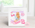Personalised Birthday Card - Sabrina Carpenter "Please Please Please" Pop Star Inspired