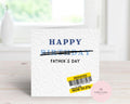 Funny Father's Day Card - "Reduced" Price Tag Design - Humorous Card for Dad, Daddy, Grandad - Cheeky Budget Prank Birthday Card - Large 6" Square